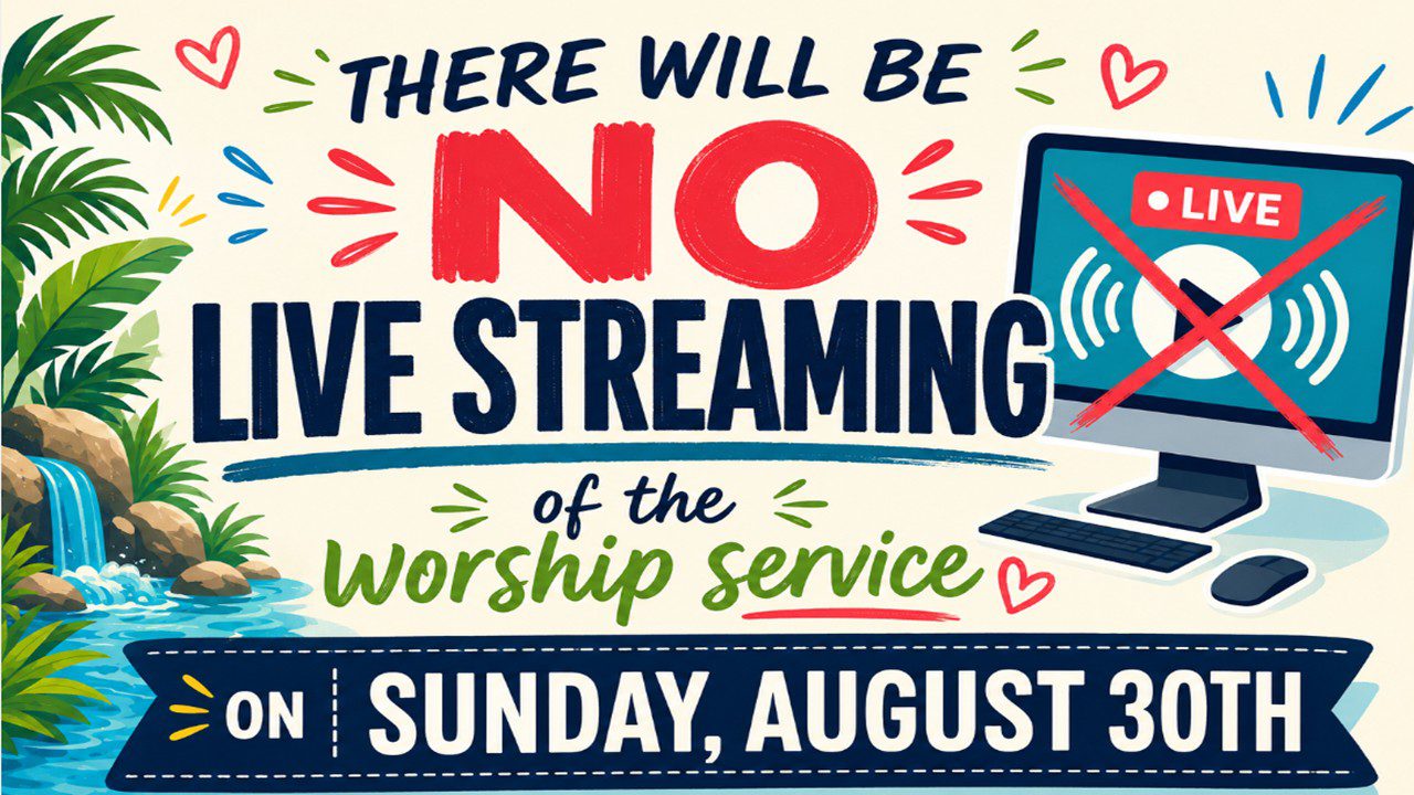 No live streaming